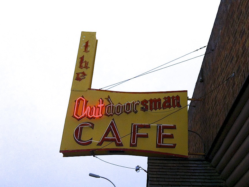 Walker, MN Outdoorsman Cafe Had breakfast here one mornin… Flickr