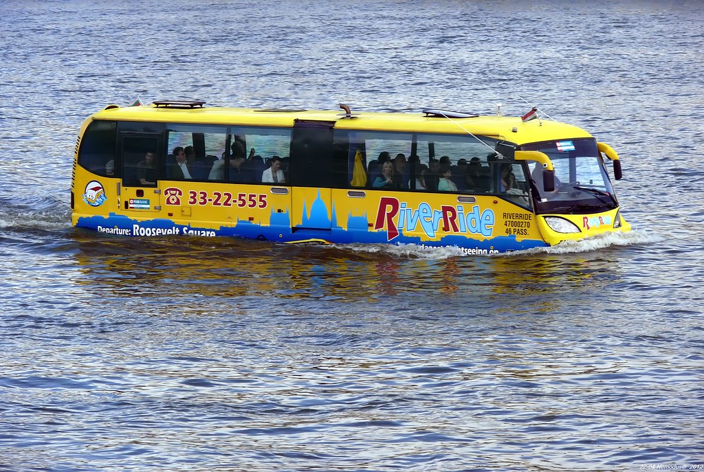 Amphibious Bus In Budapest FZ50 Bus boat in Budapest. Flickr