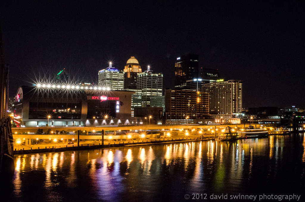 Louisville Skyline at Night David Swinney Flickr