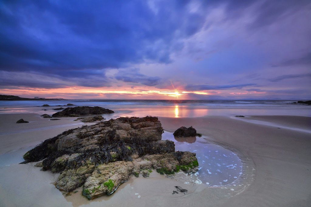 Hopeman Beach Sunset Scottish Highlands (Explored) Flickr