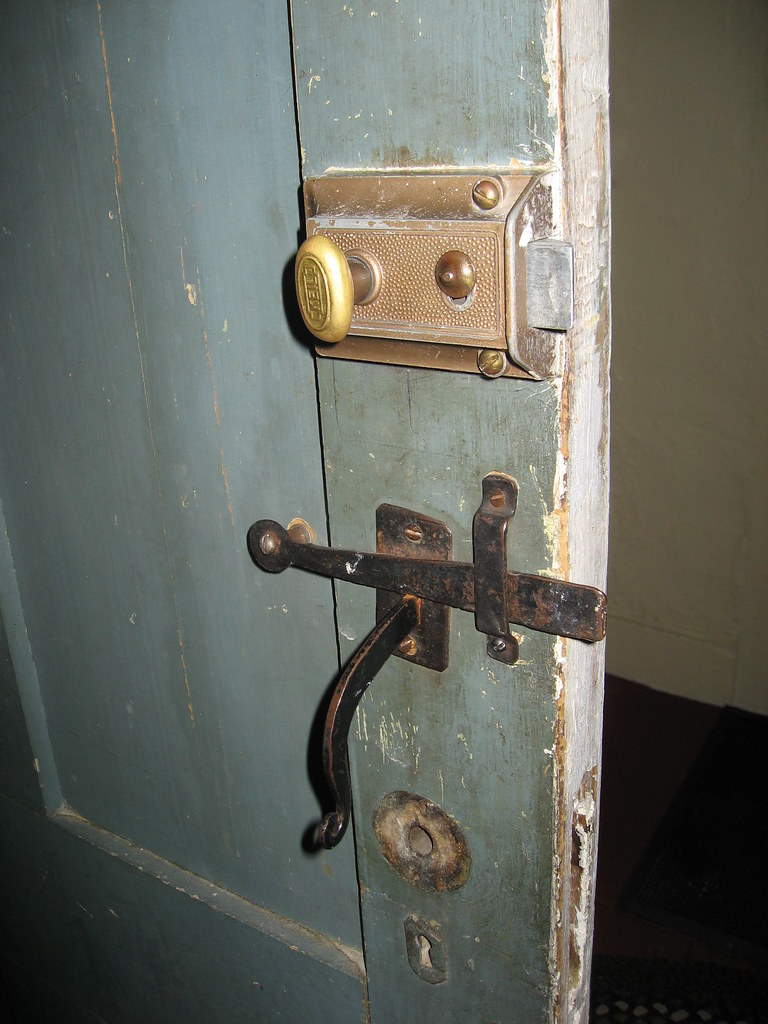 Antique Door Latch Door latch from The Reverend Dan Foster… Flickr