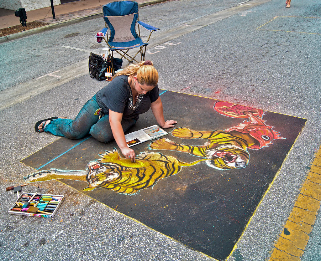 leesburg fl art festival 2023 1st Annual Leesburg, Florida Sidewalk Art Festival April 2… Flickr