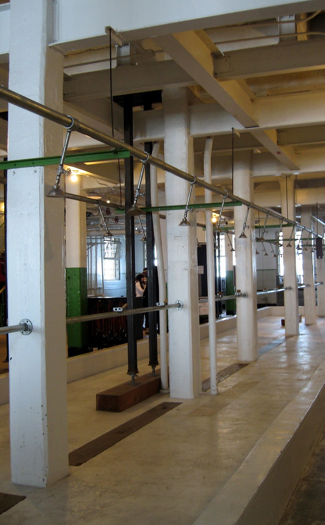 Alcatraz shower room Todd Martin Flickr