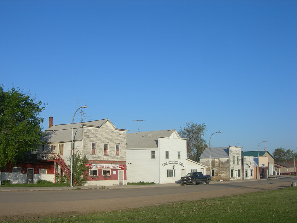 "Downtown" Kathryn North Dakota Marker Flickr