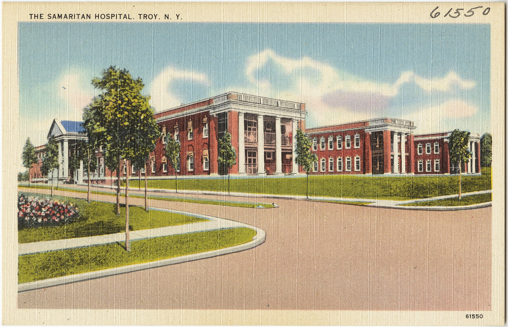 The Samaritan Hospital, Troy, N. Y. File name 06_10_00617… Flickr