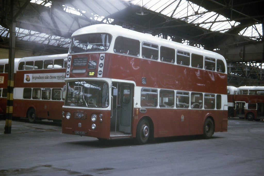 Edinburgh CT 818 (EWS 818D) Edinburgh CT Leyland Atlantean… Flickr