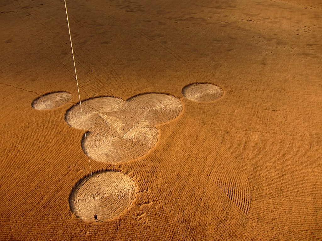 Full Crop Circle, Context Kite Aerial Photography of Crop … Flickr