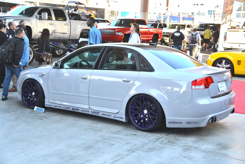 Audi A4 (B7) + Rotiform Wheels SEMA 2011 CLtotheTL32 Flickr