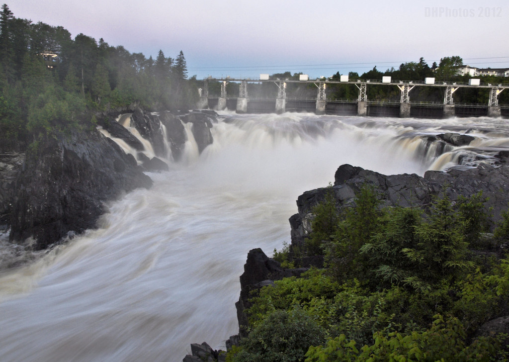 Grand Grand Falls, New Brunswick. Gives a more… Flickr