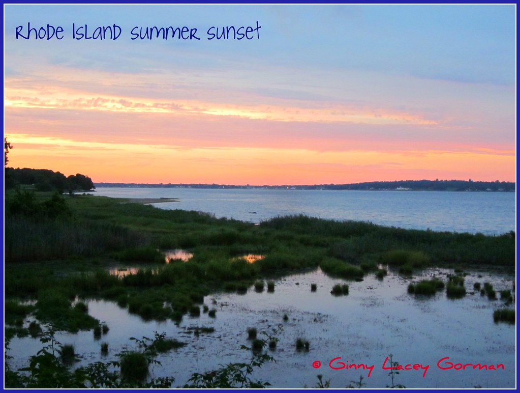 Rhode Island real estate summer sunset Ginny Lacey Gorman Flickr