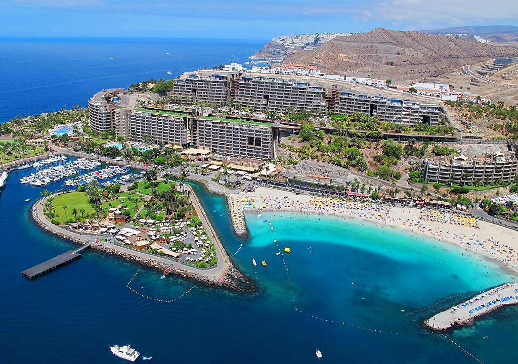 Playa de Anfi del Mar.Fotos Aéreas "Costa turística de Mog… Flickr