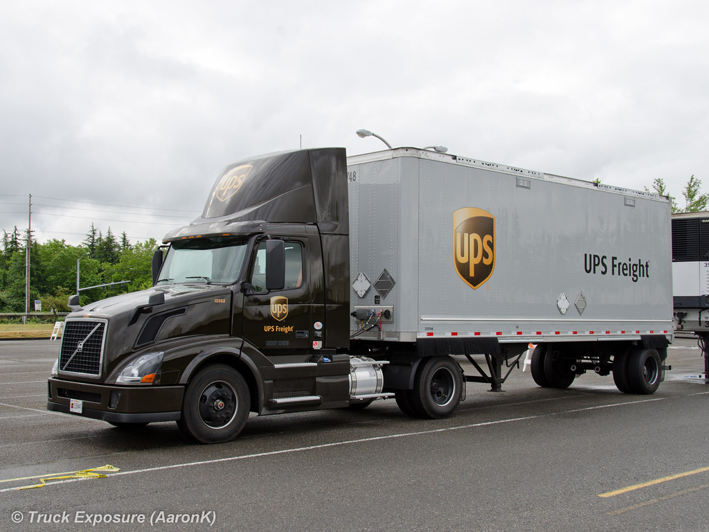 UPS Freight Volvo VNL 300 WA Truck Driving Championships