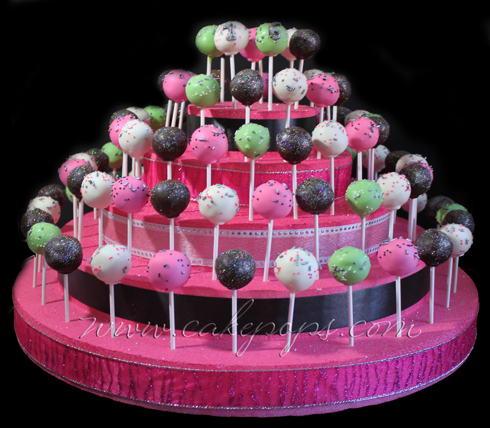 5 Tier Sweet 16 Cake Pop Cake Display Candy's Cake