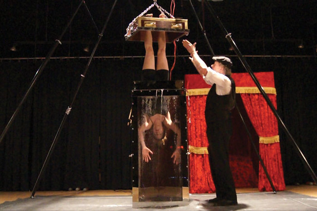 Harry Houdini's Chinese Water Torture Cell Flickr Photo Sharing!