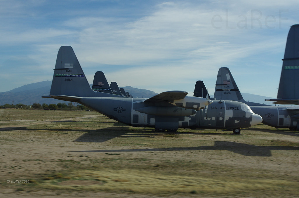 621864 Lockheed C130 Hercules 43AW 'Pope AFB' eLaReF Flickr