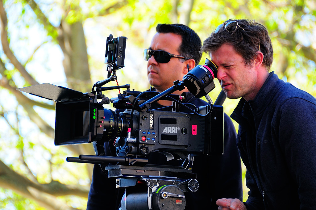 Camera crew during the shooting of the film Night Train to… Flickr