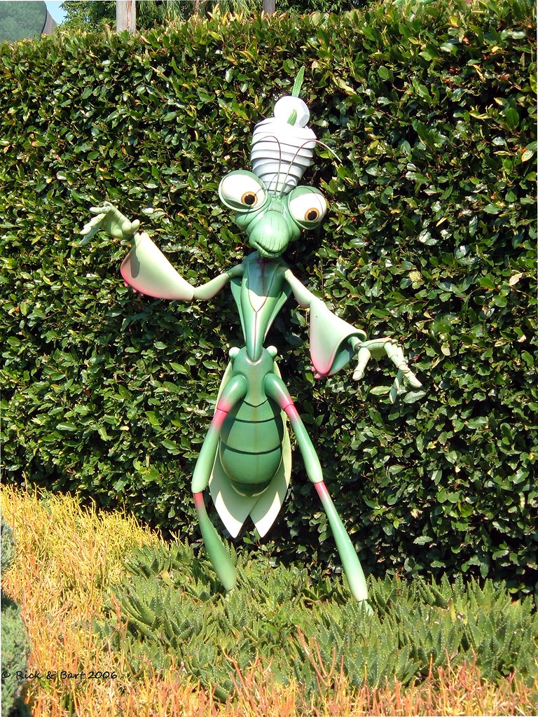 Manny A Bug's Life Disneyland Park, Anaheim Rick Vink Flickr