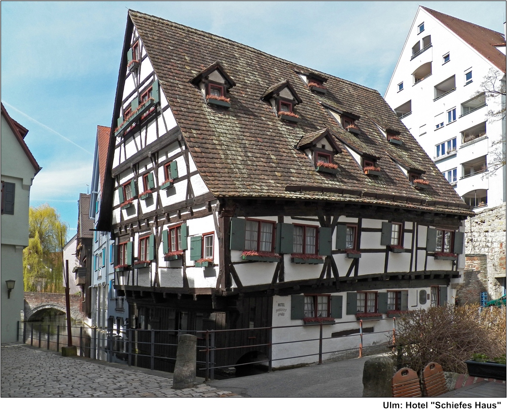 Hotel "Schiefes Haus" / Oldest house in Ulm (Germany) Flickr