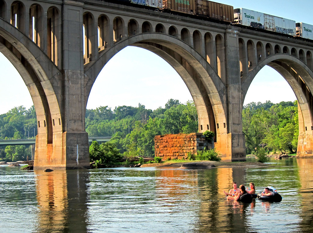 CSX ALine Bridge Over the James River; Richmond VA Taber Andrew