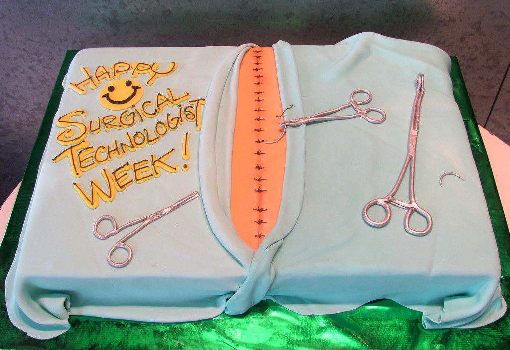Surgical Technologist Week ! Full Sheet with a fondant sur… Flickr