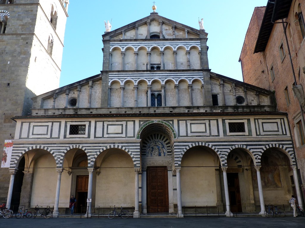 Pistoia La bella facciata della Cattedrale di San Zeno Flickr