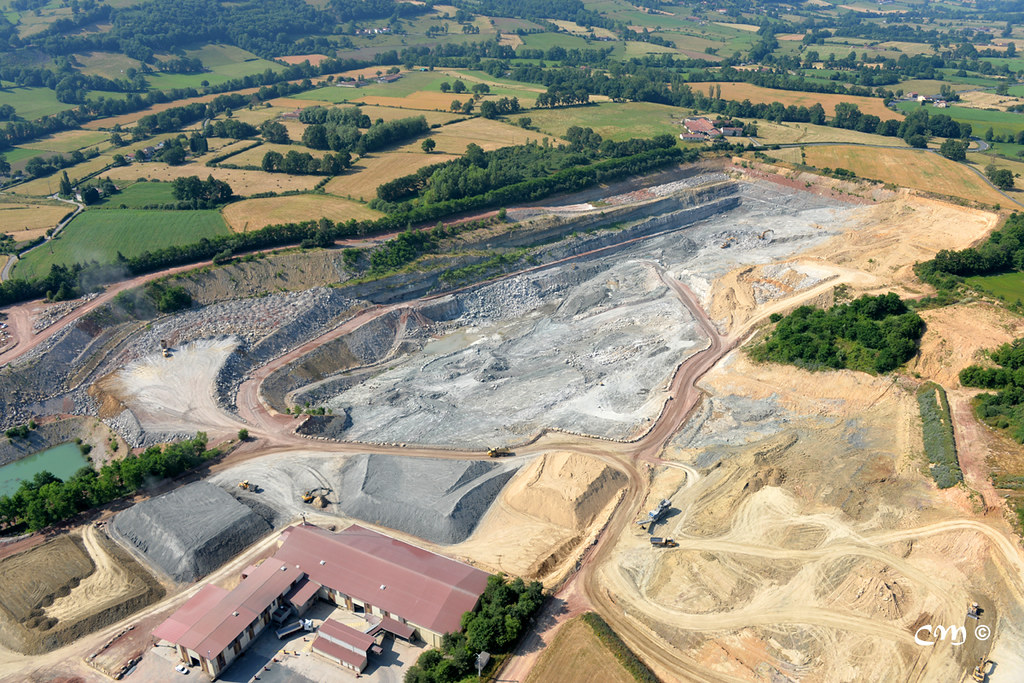 Carrière Imerys L'une des carrières d'extraction d'argile … Flickr
