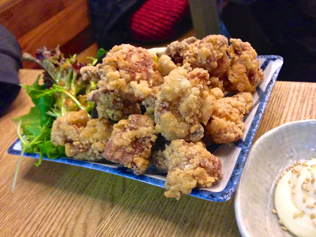 Side dish Chicken karaage at Ramen Ya in Bourke St, Melbo… Flickr