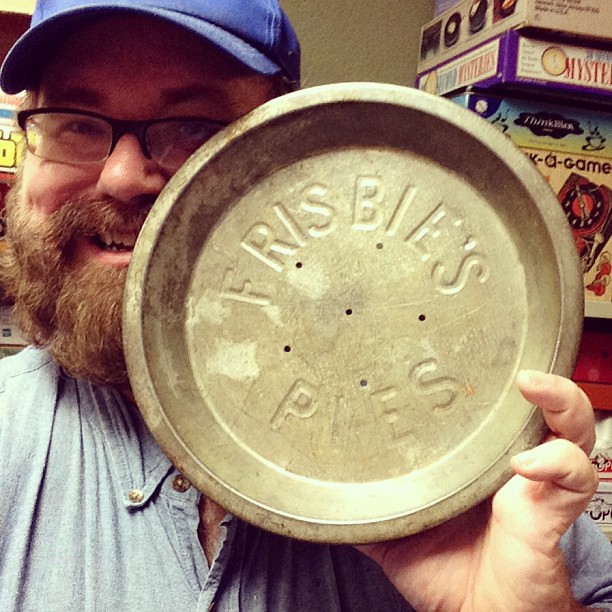First "Frisbee" was really Pie Pans from the CT Frisbee Pi… Flickr