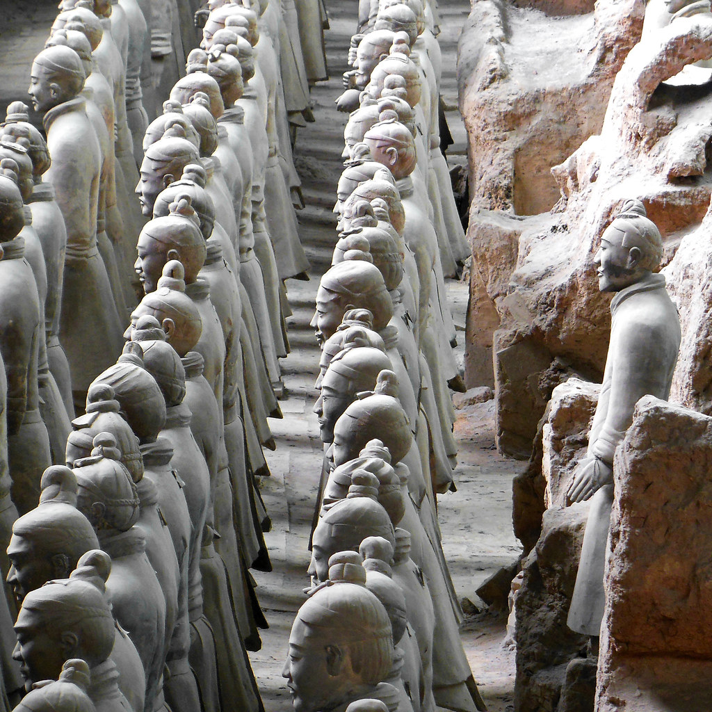 Terracotta Army Warriors, Xi'an, China The Terracotta Army… Flickr