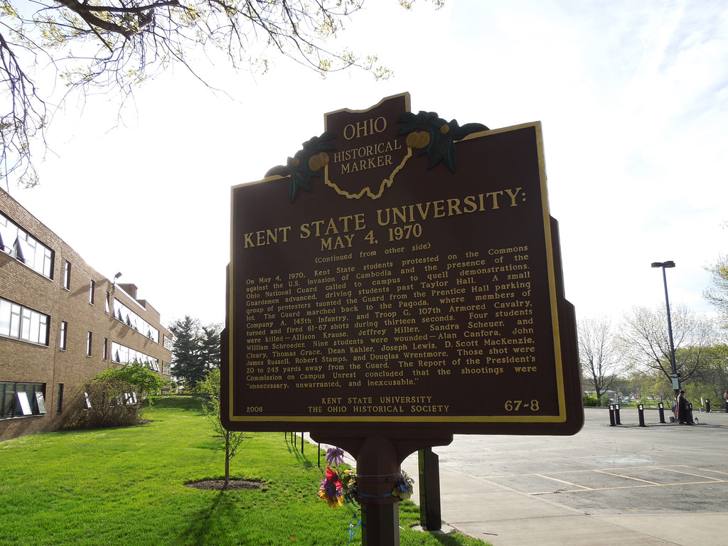 Kent State University May 4th Memorial Historical Marke… Flickr