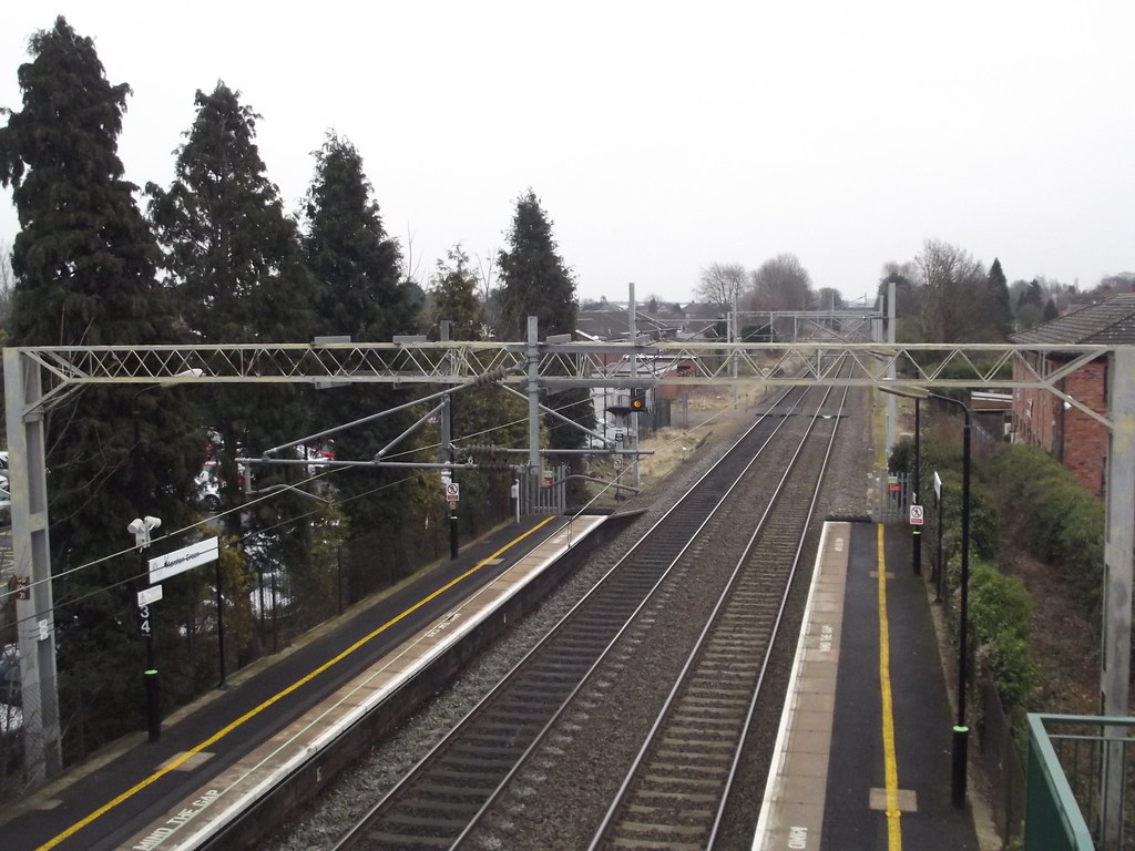 Marston Green Station towards Birmingham International S… Flickr