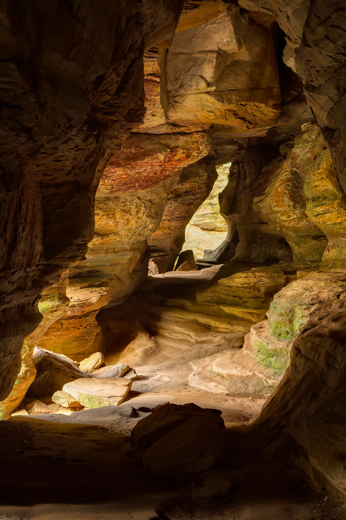 Rock House, Hocking Hills State Park, OH, October, 2013 Flickr