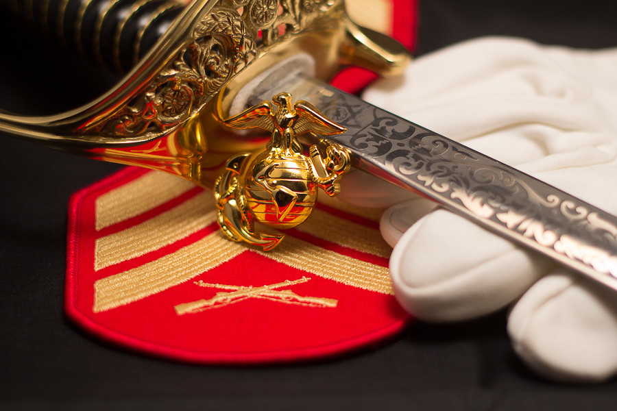 NCO Sword Sergeant of Marines with NCO Sword gloves and Ea… Flickr