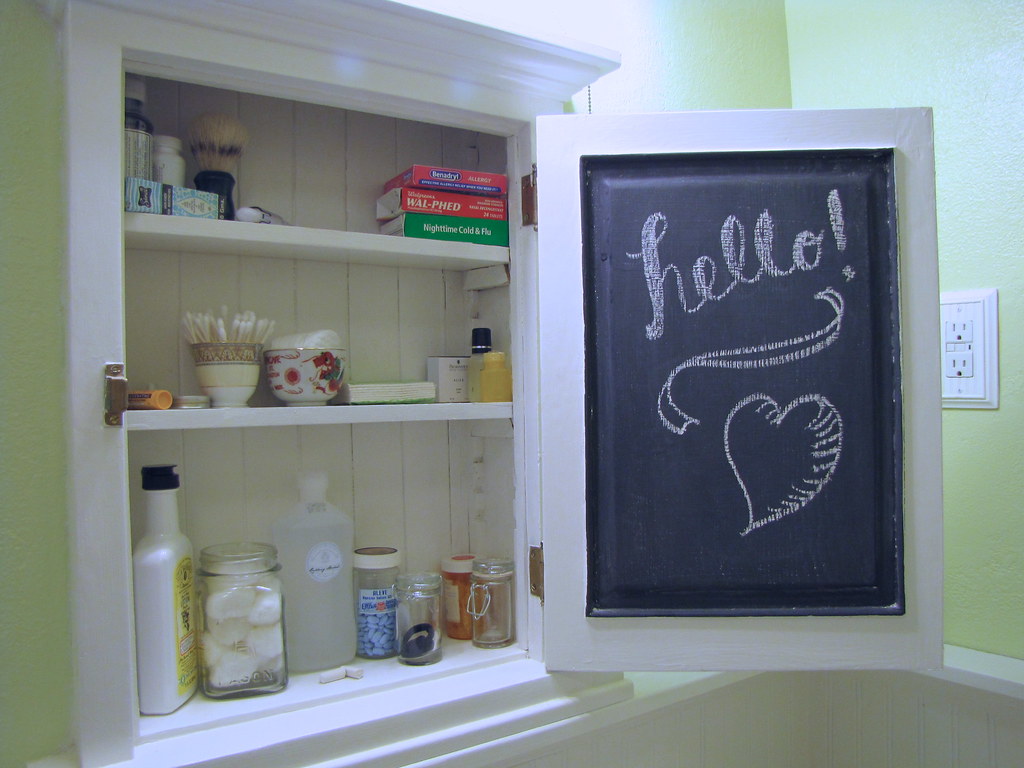 Medicine chalkboard I painted the inside of the me… Flickr