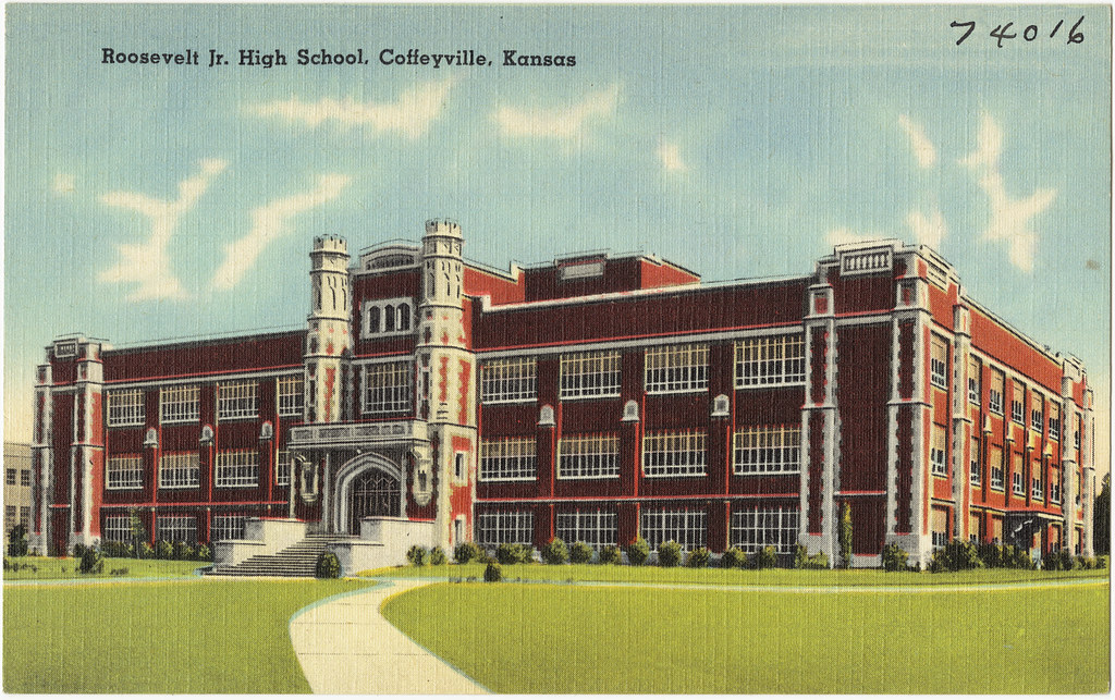 Roosevelt Jr. High School, Coffeyville, Kansas File name … Flickr