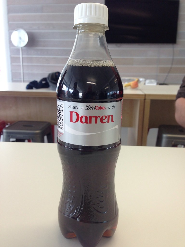 Share a diet coke with Darren If only I'd not given up caf… Flickr