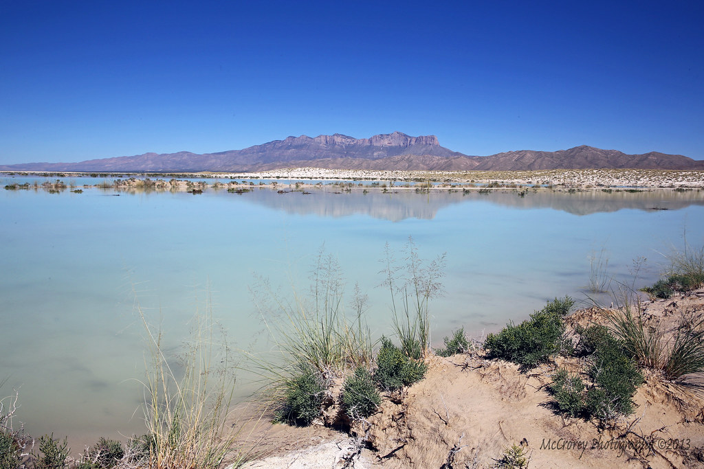 Salt Flat Texas The Salt Flats had water! This is Salt Fla… Flickr
