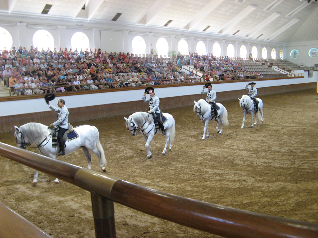 "How the Andalusian Horses Dance" Show of Royal Andalusian… Flickr