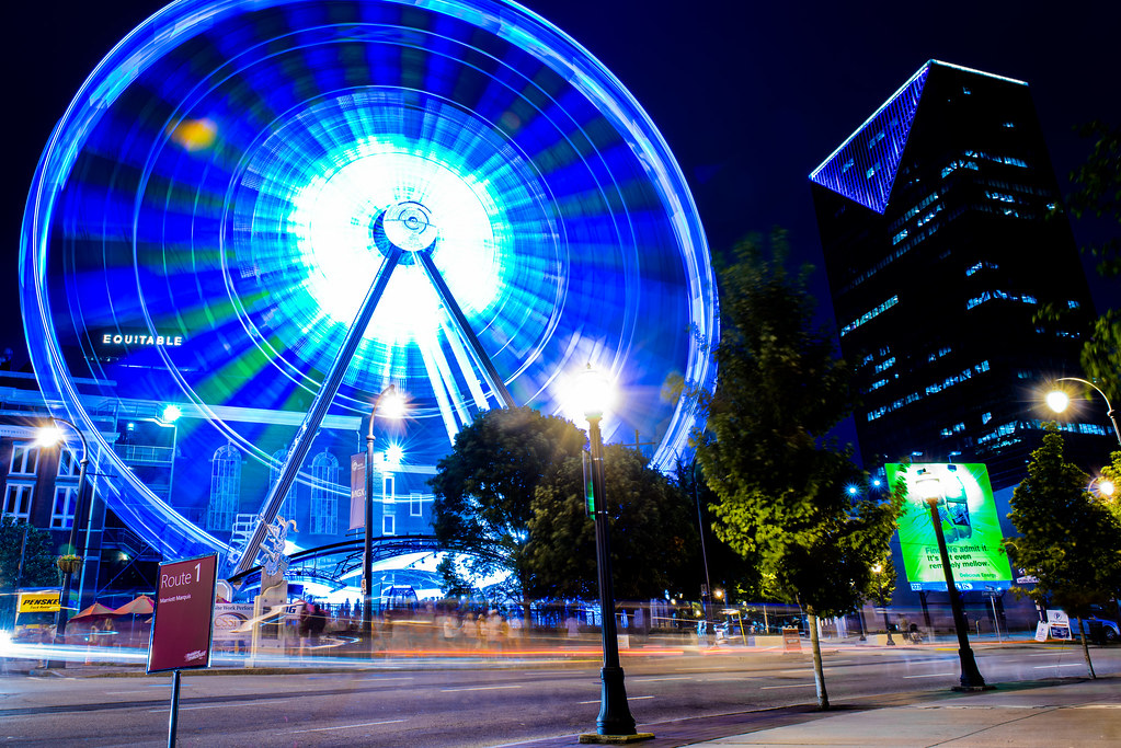 Atlanta's new attraction SkyView Ferris Wheel 29/52 … Flickr