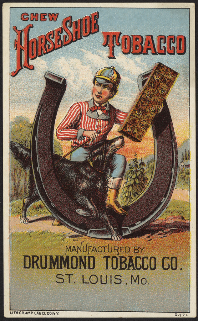 Chew Horse Shoe Tobacco [front] File name 10_03_001999a B… Flickr