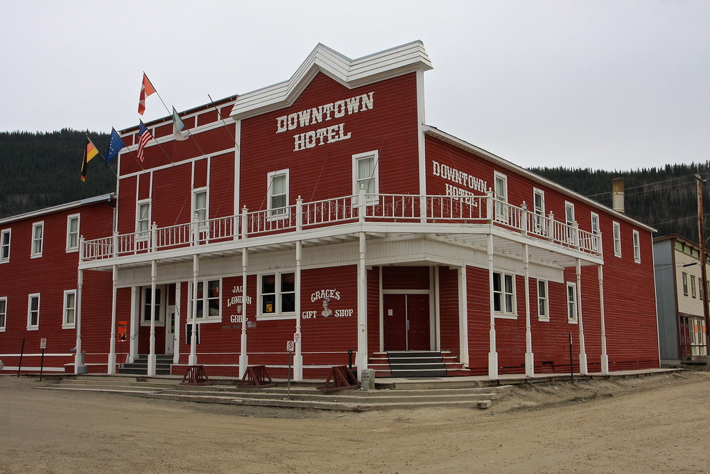 Downtown Hotel Dawson City, Yukon Territory TravelingOtter Flickr