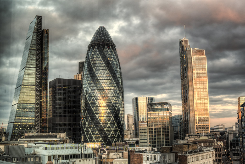The Gherkin in London at Dawn The Gherkin at Dawn London's… Flickr