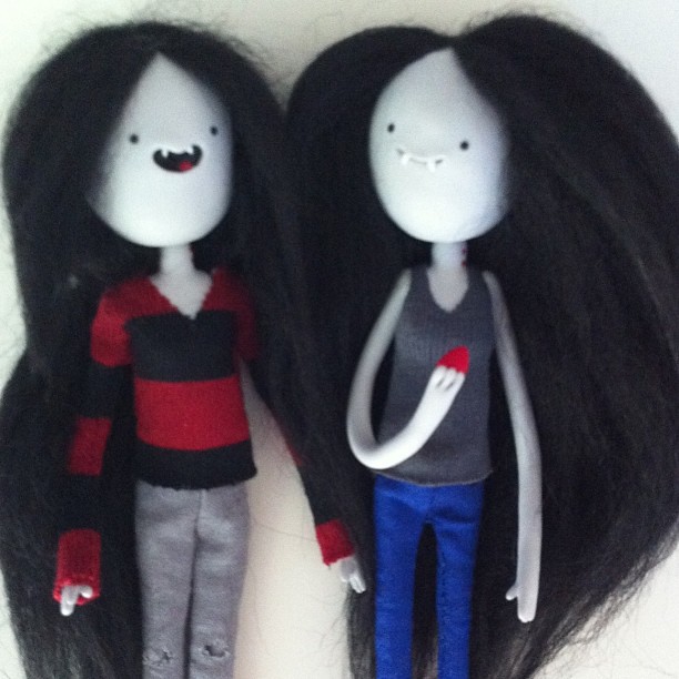 Done! Marceline custom Adventure Time dolls. adventuretim… Flickr