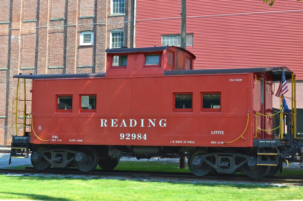 Reading Railroad Caboose A preserved Caboose resides acros… Flickr