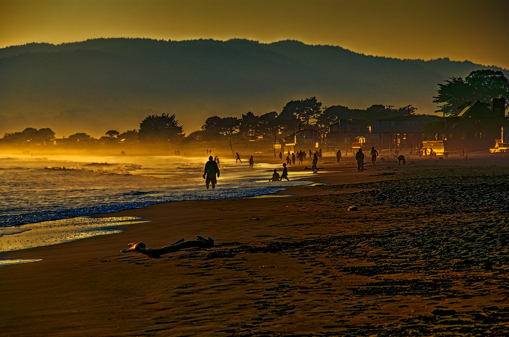 Stinson Beach sunset Beautiful Stinson Beach at sunset, yo… Flickr