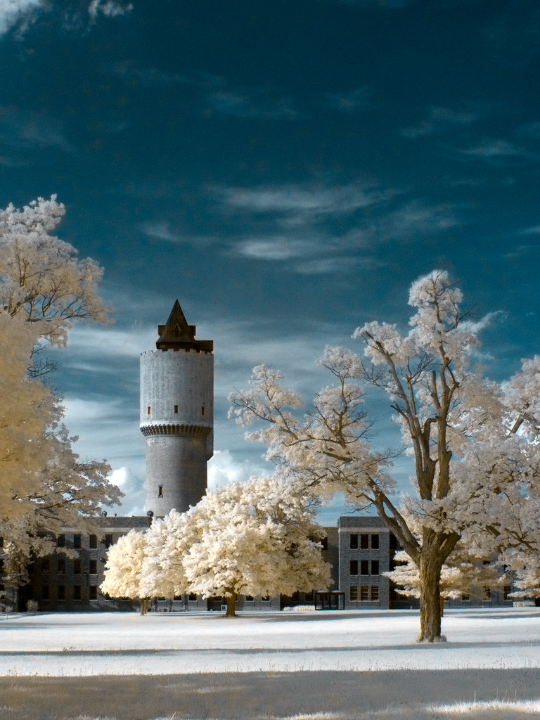 Water Tower at the Kalamazoo State Hospital Tech Canon A5… Flickr