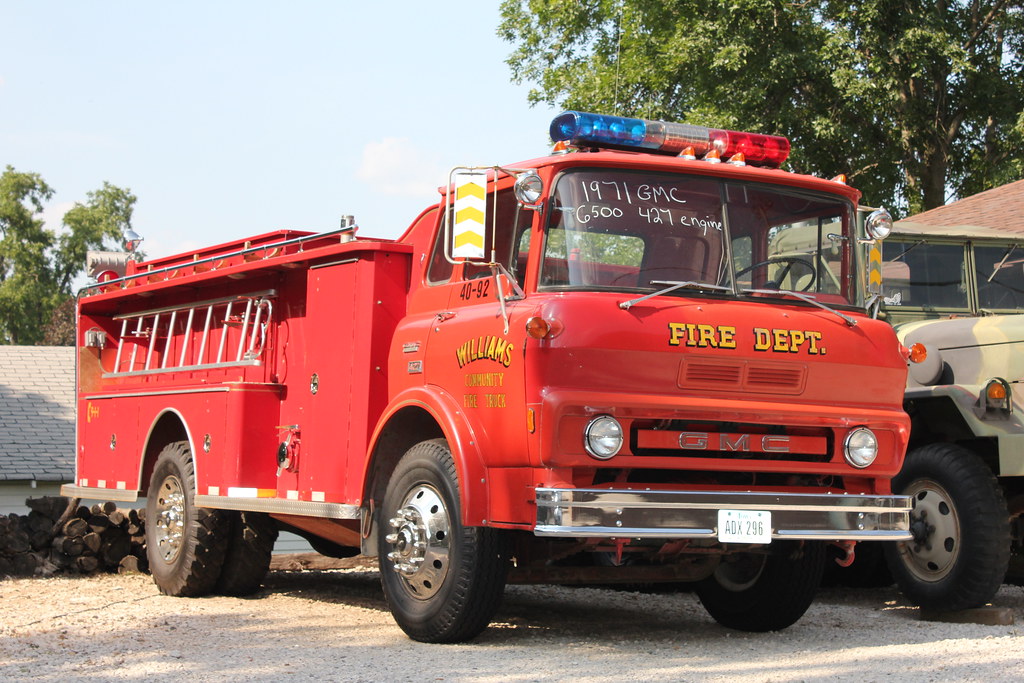 1971 GMC Fire Truck Algona, IA Tom McLaughlin Flickr