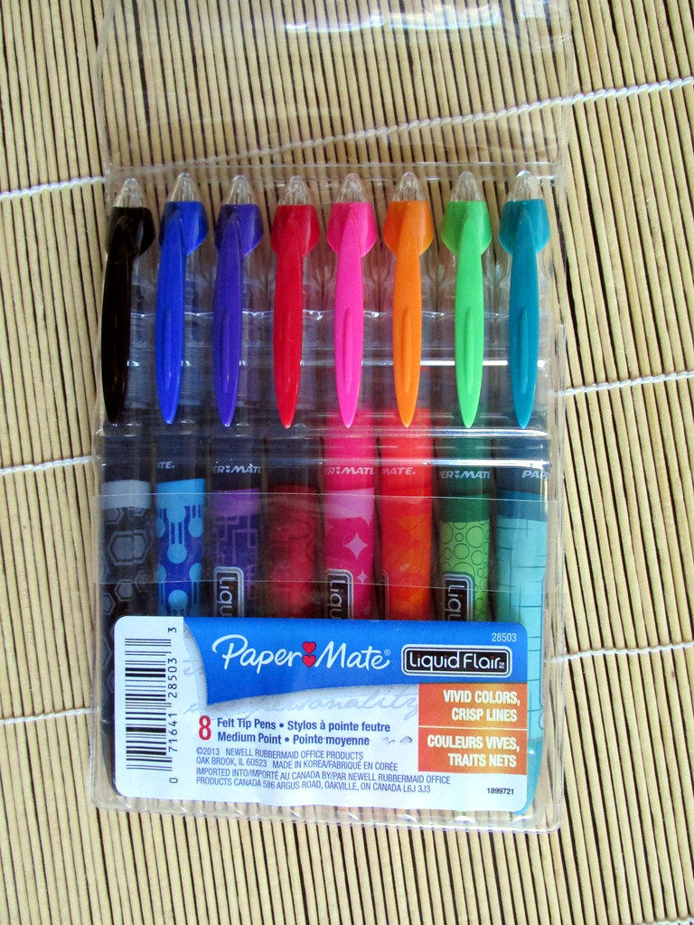 Paper Mate Liquid Flair Pens An Inkophile's Blog