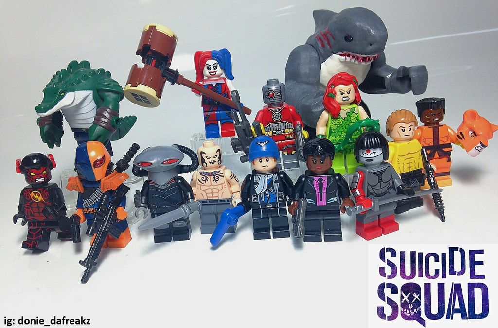 Lego Suicide Squad just receive el diablo, katana, capt. b… Flickr