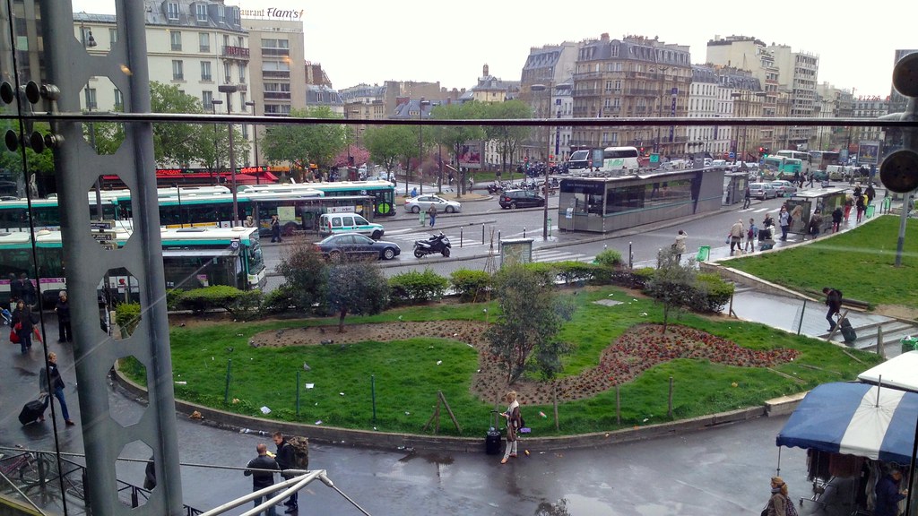 Place Raoul Dautry from Gare Montparnasse, Paris Gare Mont… Flickr